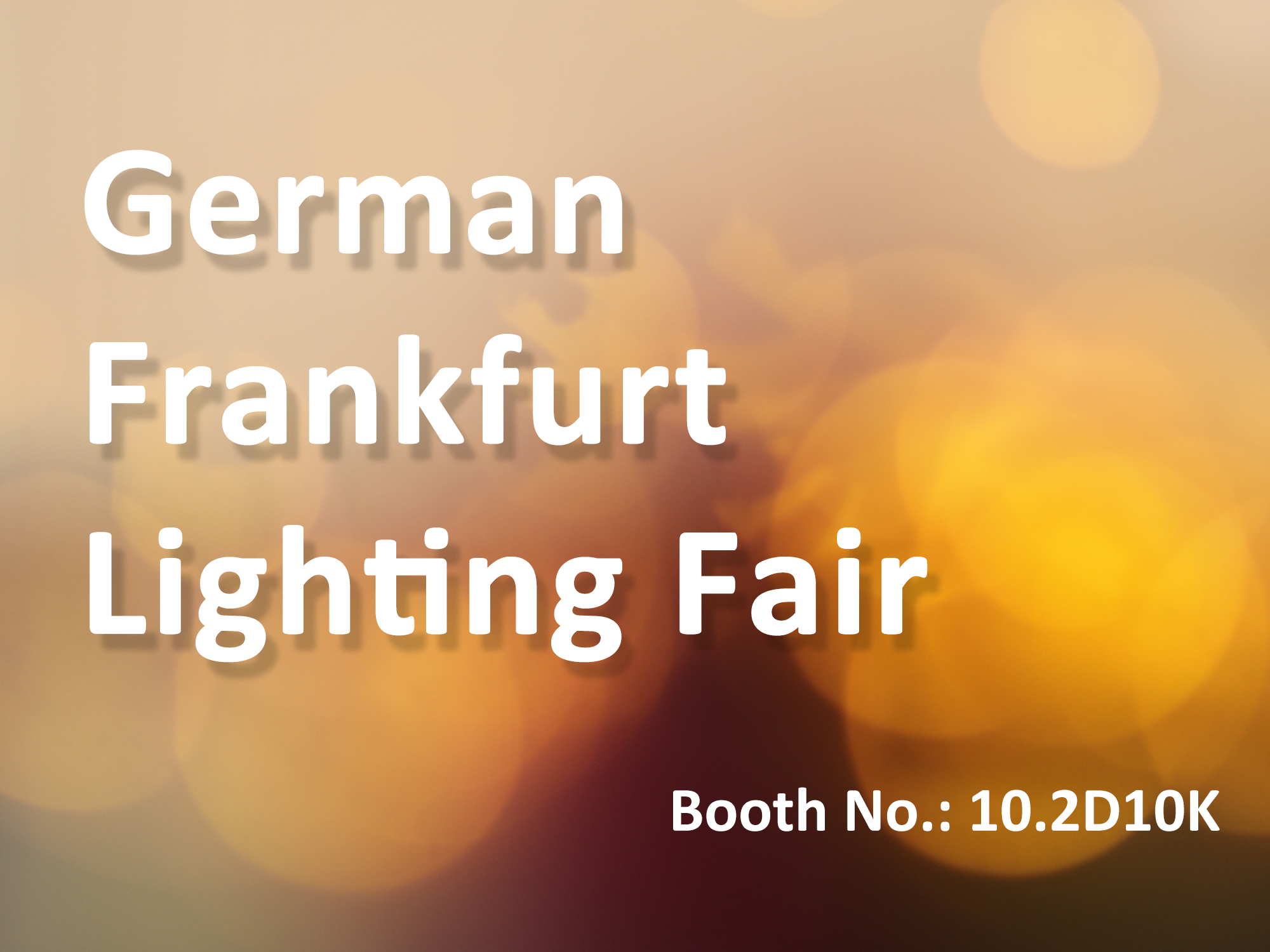 Germany Frankfurt Lighting Fair