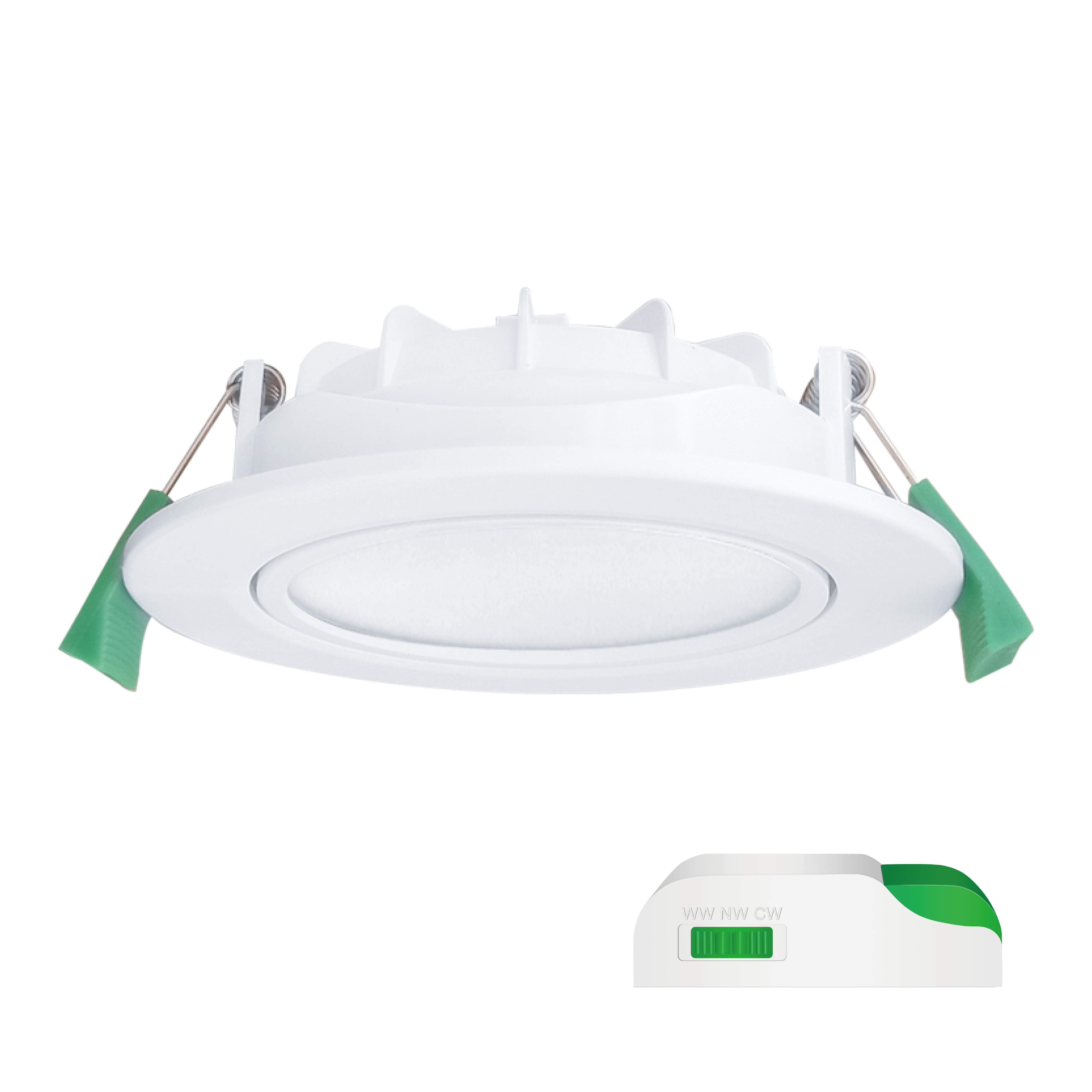9W SO30T-S109D3 Tiltable 3CCT LED Downlight With Dimmable Driver