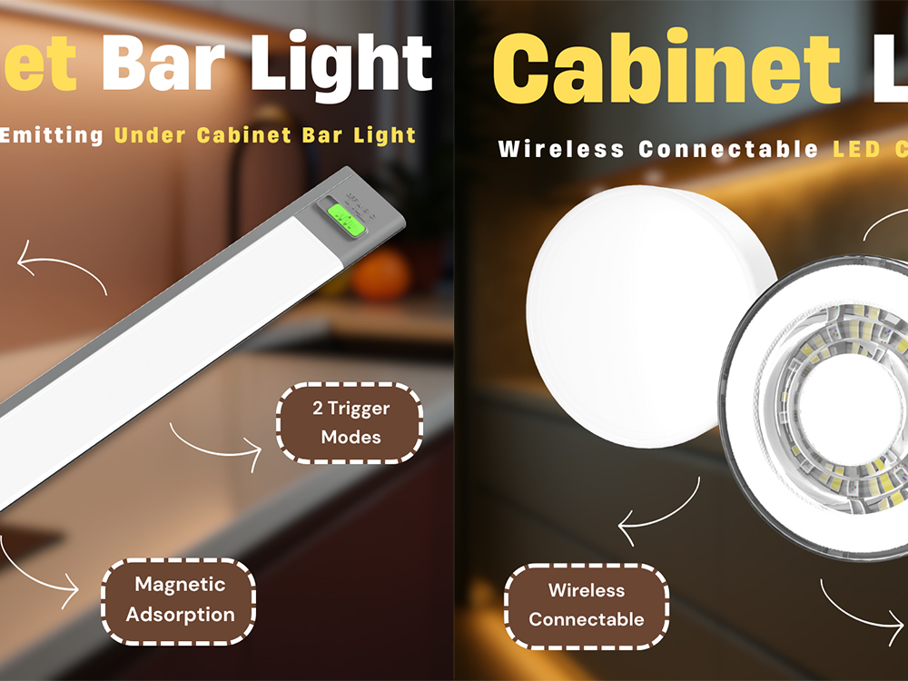 Check out our new cabinet lights!