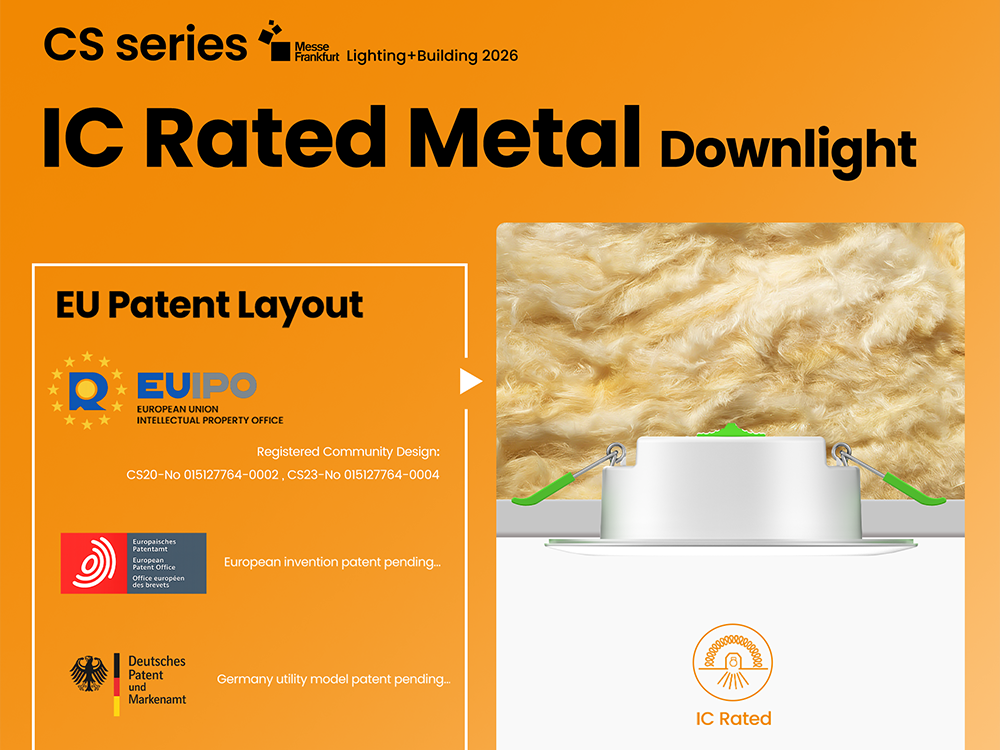 2026 L+B Frankfurt | Our New IC-Rated Metal Downlight