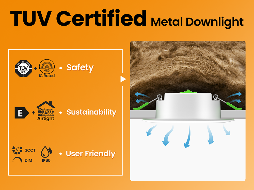 2026 L+B TUV Certificated Metal Downlight-NINGBO SILANG