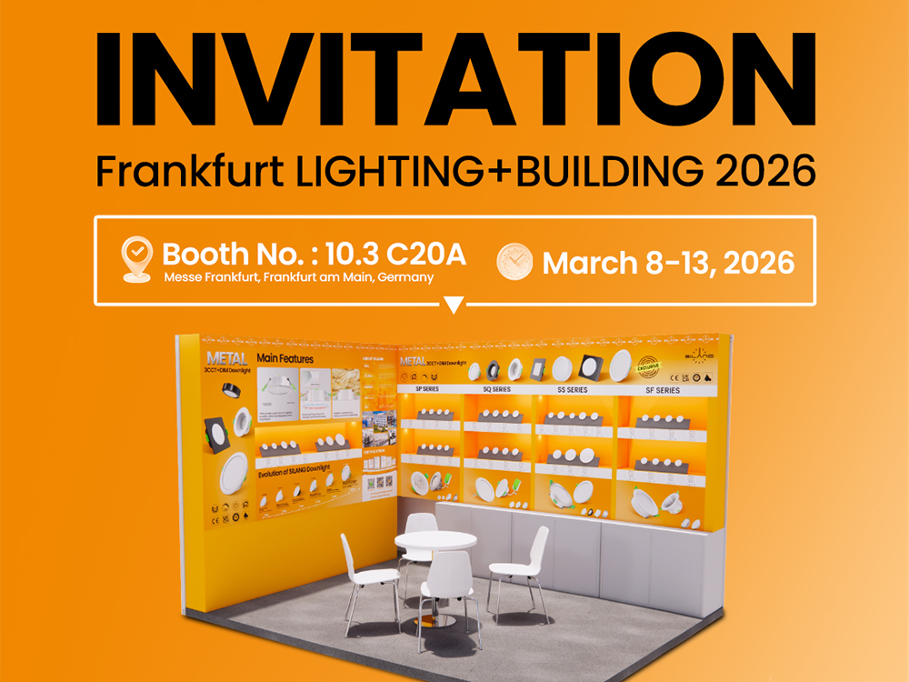 Booth: 10.3 C20A - Light + Building 2026 SILANG LIGHTING