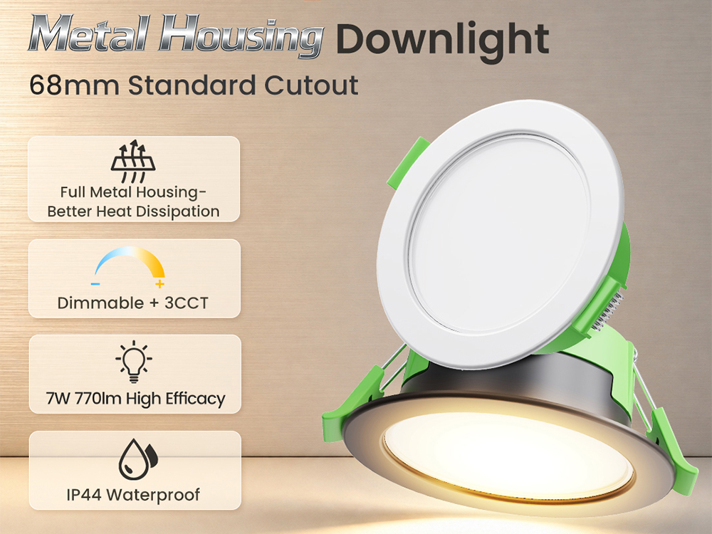 Our CQ Metal Housing Downlight is built for reliable performance