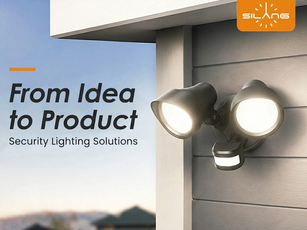 Full Customization Workflow of SILANG Security Lights